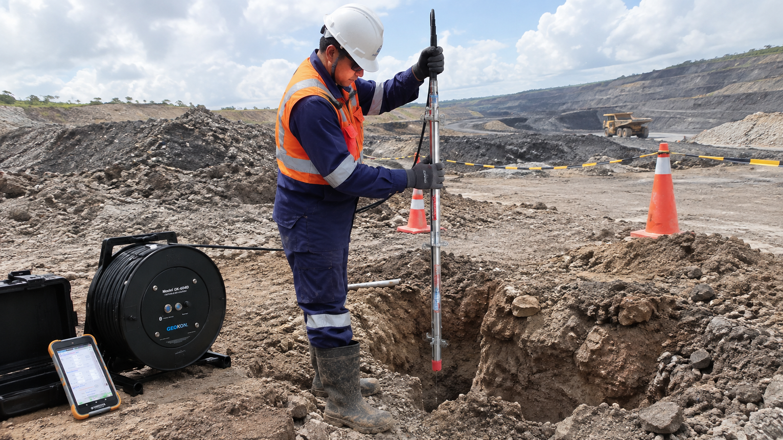 inclinometer, jual inclinometer, monitoring geoteknik, monitoring inclinometer, jasa geotechnical instrumentation, monitoring bendungan. monitoring tanah, geoteknik instrument